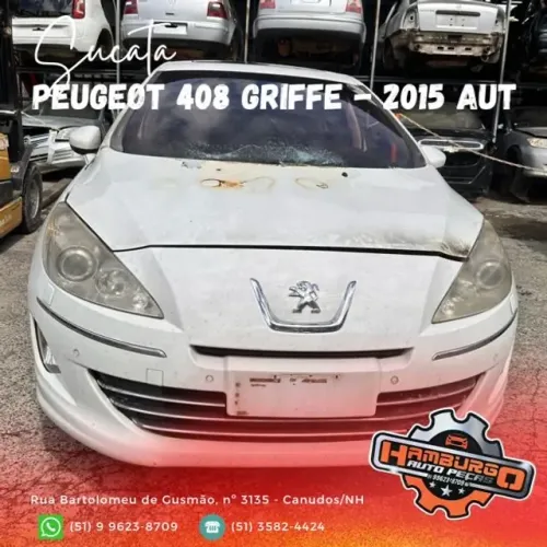 Sucata 408 2.0 griffe automático para peças 