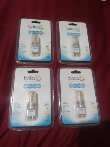 Lâmpada G9 Led 2,5W Halopin 2700K Bivolt Brilia 127 Volts Original