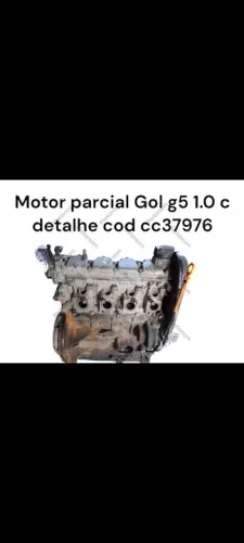 Motor Parcial Gol G5 1.0 - Detalhe Cod cc37976