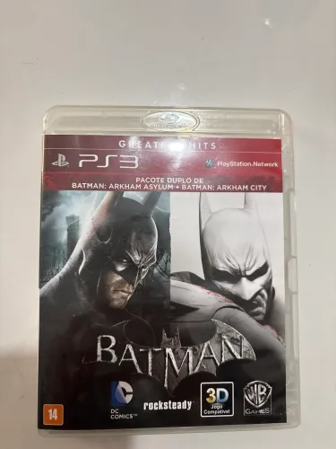 Batman Arkham Asylum E Arkham City - Edição Colecionador Ps3 (Usado)