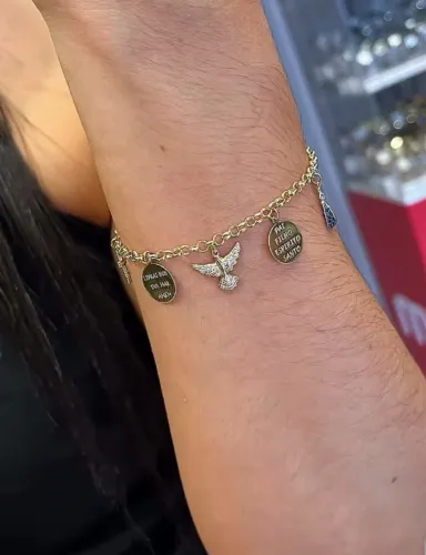 Pulseira Elos em Ouro 18k