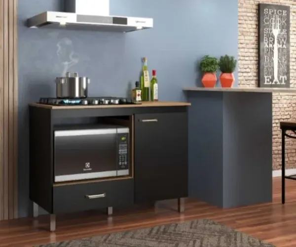 Balcão P/ Cooktop 4 ou 5 Bocas Novo Entregamos