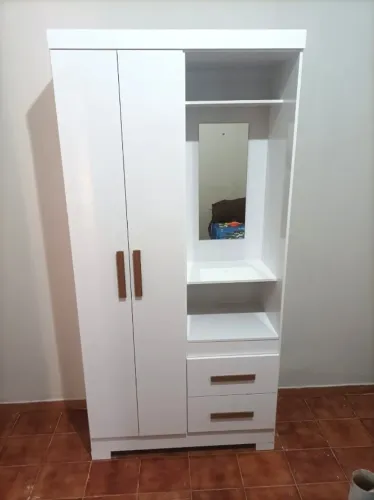 Guarda Roupa Capelinha Solteiro 2 Portas (Novo) Entrega Grátis!