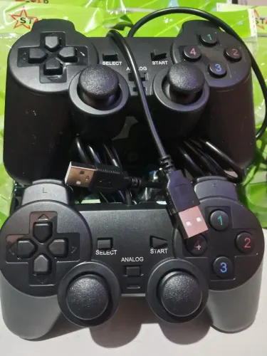 Kit 2 Controles USB para Playstation - PC