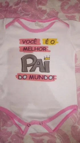 Body Bebê - Você é o Melhor Pai do Mundo!