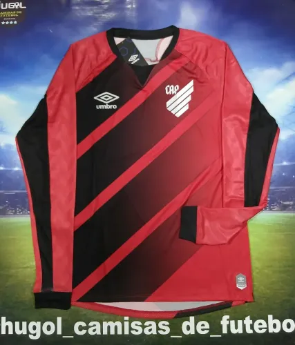 Camisa do Athletico PR 2020 Umbro Tamanho M Manga longa 