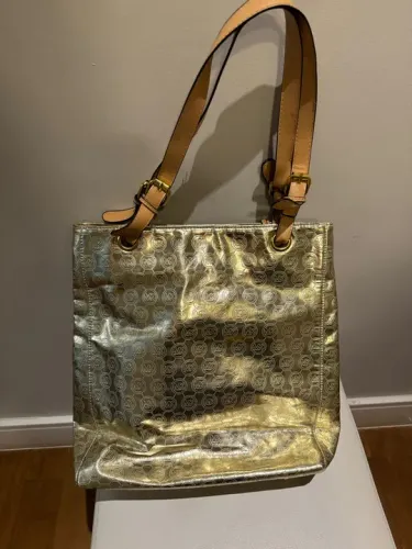 Bolsa Michael Kors Dourada original