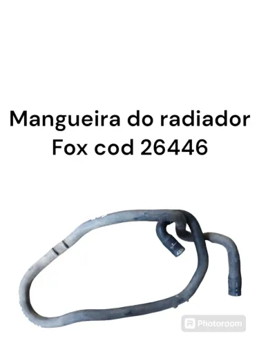 Mangueira Do Radiador Fox Cod 26446