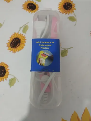 Mini Seladora de Embalagem Plástica - Nova