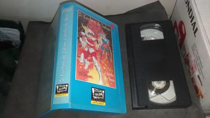 Cavaleiros do Zodiaco Fita VHS, de vídeo, original, bom estado, Envio.