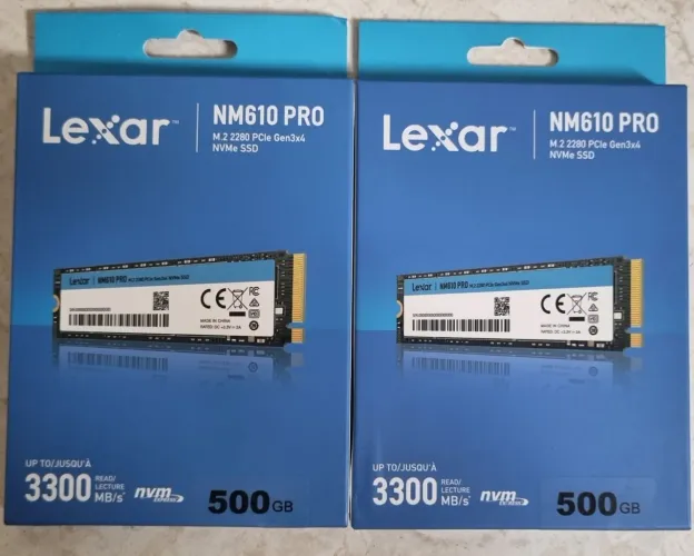 Nvme Lexar 500gb Novo