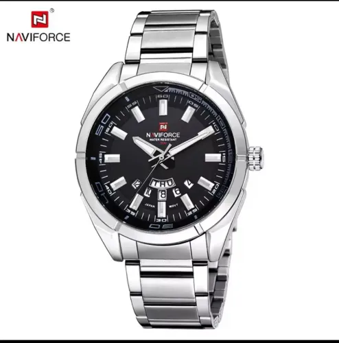 Relógio Naviforce Classic Black Esportivo
