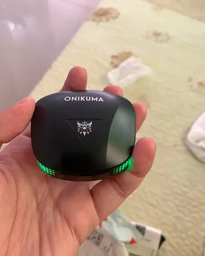 ONIKUMA T308: Fone Bluetooth TWS para Jogos - Som Imersivo e Controle por Toque