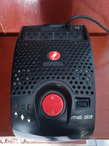 Estabilizador Módulo Isolador Microsol Mie G3 500w - usado Preto