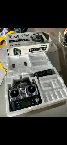 Radio Controle Futaba 7cap/7chp - 7 Canais Digital (Usado) 