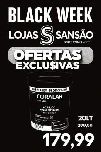 Tinta coralar balde 20 LT 