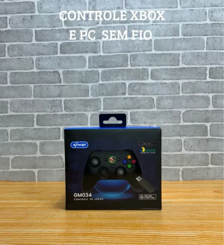 Controle Xbox e PC sem Fio Knup GM034