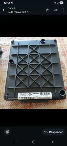 Central eletrônica original Siemens para Peugeot 206 1.4 8v 