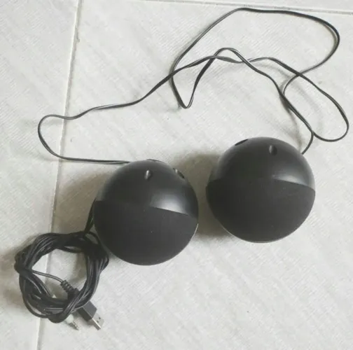 Caixas de som para computador Multilaser usada 