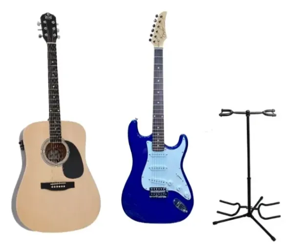 Kit C/ Violão Myth MT41FSE + Guitarra Condor RX-10 e Suporte Gratis