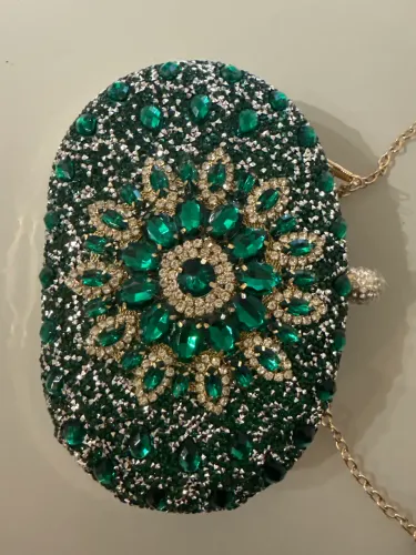 Bolsa de festa pedraria - nova