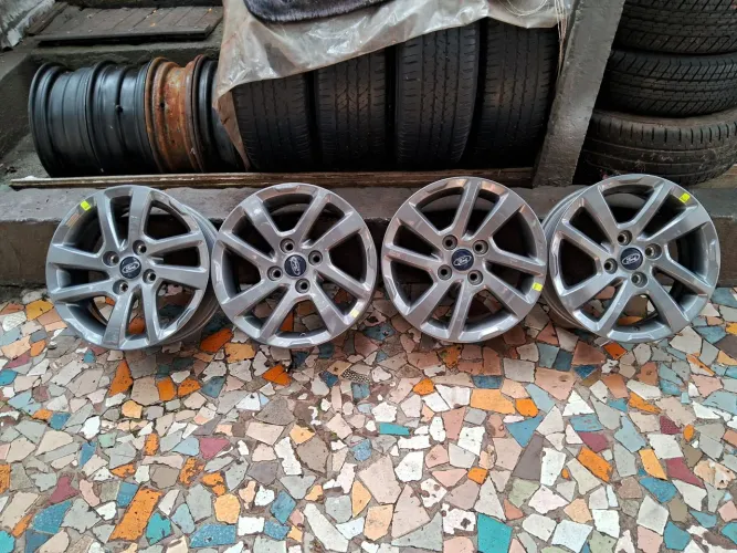 Jogo de rodas de liga leve aro 15/4 furos originais Ford Ka Fiesta New Fiesta e outros 