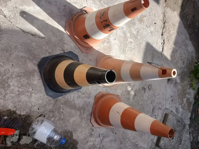 Cones de Segurança - Pacote com 4