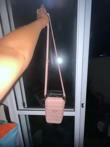 Bolsa de Ombro Rosa - Nova