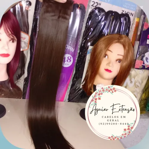 Chocolate Aplique mega Hair luxo 