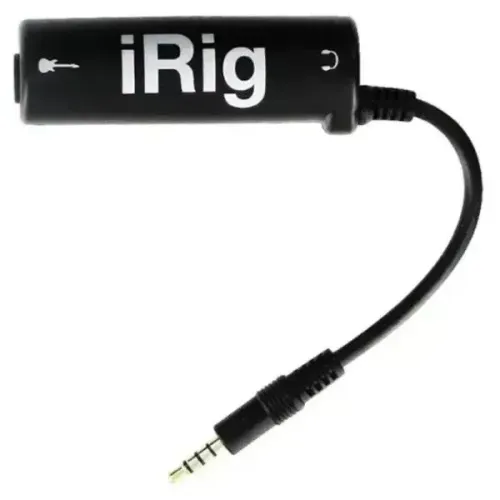 AmpliTube Irig Interface P/ Guitarra, Baixo, Teclado, Microfone e Lives no Celular