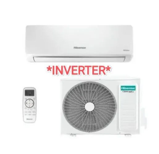 Ar Split Hisense Inverter 9000 BTUs + Novo + Nota + 1 Ano Garantia + Cartão 12x!!