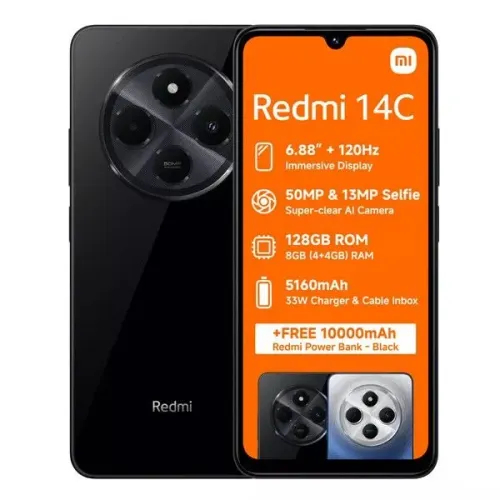 Celular Xiaomi Redmi 14C Dual SIM 128 GB 8gb Ram Novo Lacradoi8