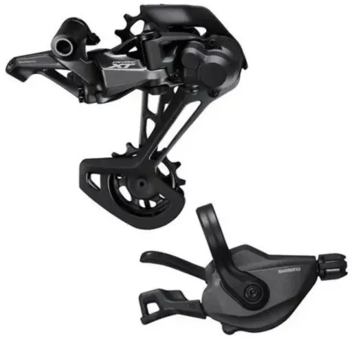 Cambio e passador Shimano XT M8100 12 velocidades