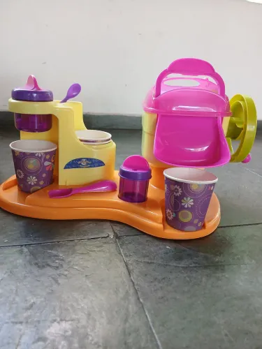 Mini Chef Sorveteria, Máquina de Sorvete Infantil Manual, Usada em excelente estado