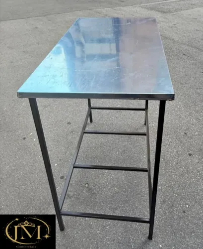 Mesas com Tampo Inox (Excelente para Hambúrgueria, Pizzaria etc.) Fazemos Entrega