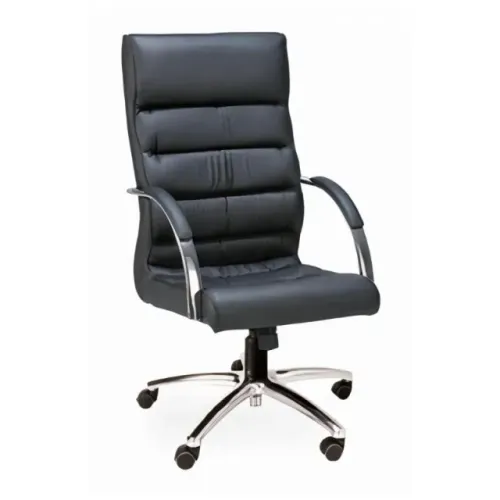 Cadeira Presidente Soft Giratória Base Cromada Conforto Premium Escritório 32962