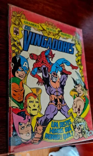 HQ Os Vingadores - Grandes Heróis Marvel 1