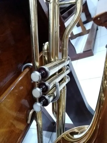 Gancho suporte para instrumentos de sopro , sax, trompete, trombone, etc.
