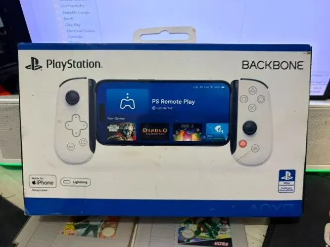 Controle Backbone Ed. Especial PS5 Para Iphone - Lightning. Produto Novo.