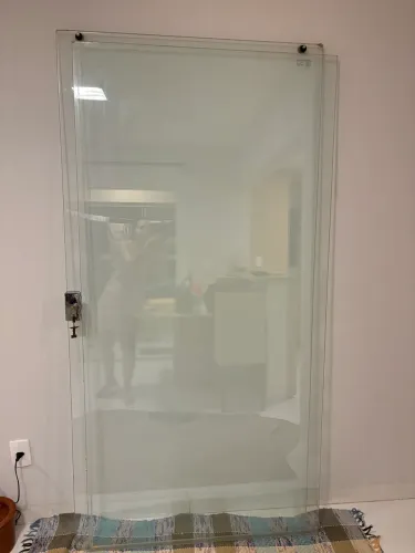 VENDO PORTA DE VIDRO BLINDEX DUAS FOLHAS