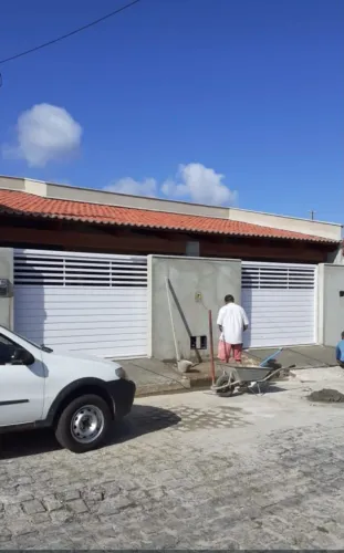Portão em alumínio