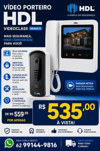 PROMOÇÃO VIDEO PORTEIRO