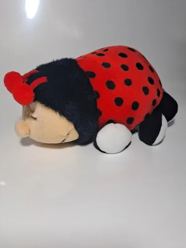 Pelucia Joaninha Peeko coleção 