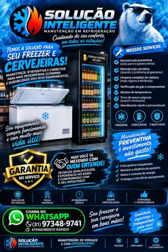 Manutenção frezzer e cervejeiras