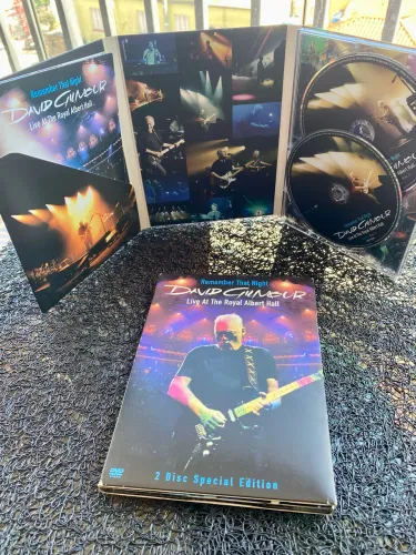 David Gilmour ao vivo Blue Ray