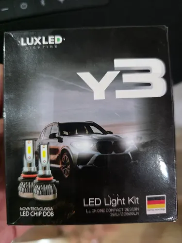 Kit LED Luxled Y3 H7 e 9006 HB4 6500K