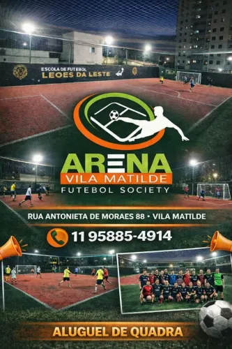 Aluguel Quadra Society na zona leste