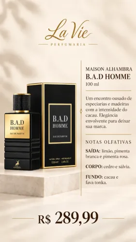 B.A.D HOMME Maison Alhambra - 100ml