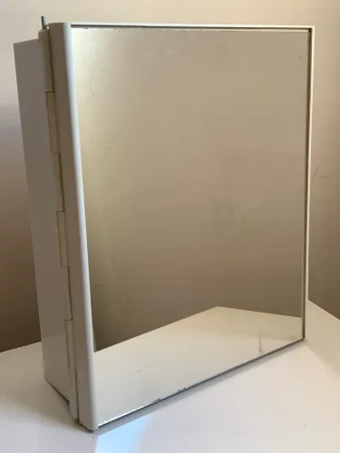 Armário Aéreo Com Espelho Pvc Embutir/ Sobrepor