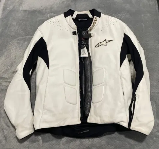 Jaqueta de couro para motociclista Alpinestars